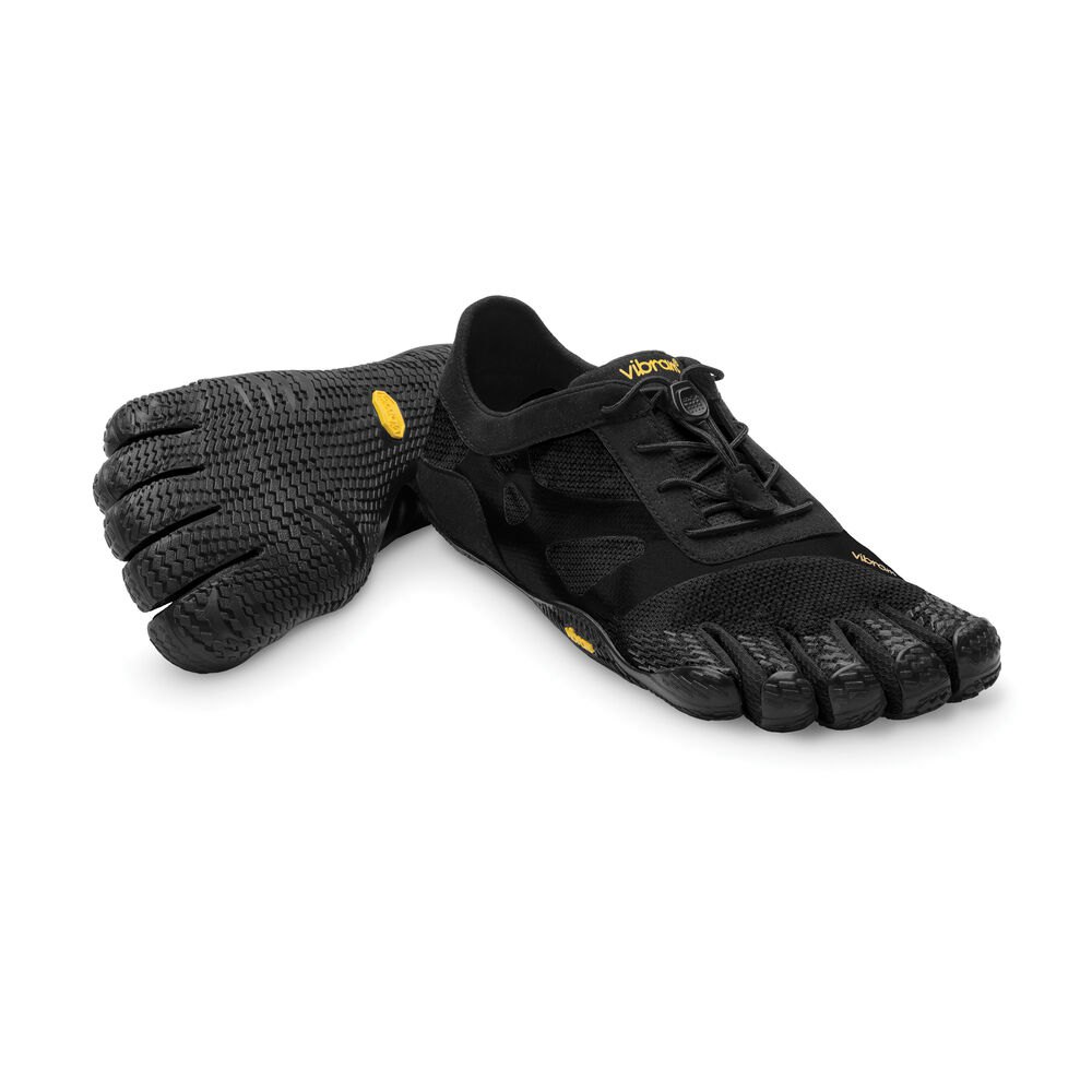 Vibram Five Fingers Mens Training Shoes - Black - KSO EVO - 03754-SLQT